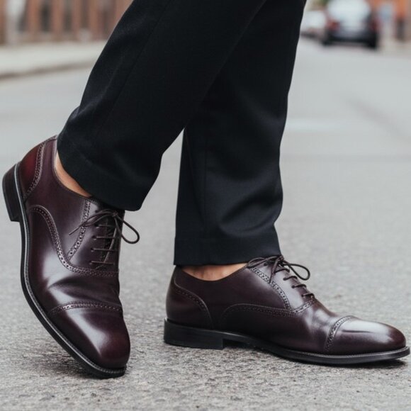 Rockport Men's Genuine Leather Oxfords - Size 8.5 M - Picture 1 of 8